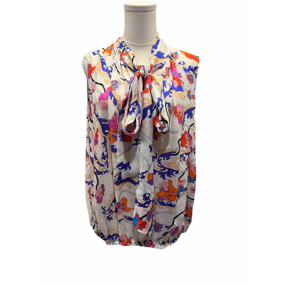 Emilio Pucci Archivo Ranuncoli Silk Blouse - Picture 3 of 9